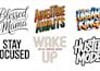 create modern typography t shirt design
